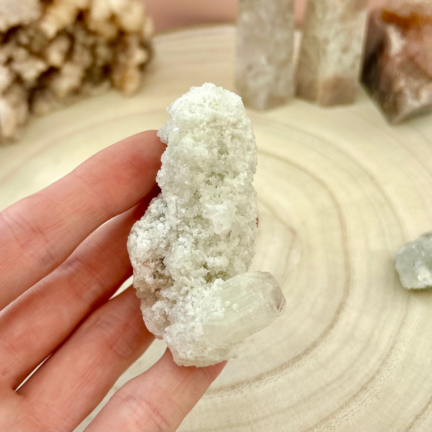 Apophyllite Raw Clusters
