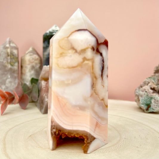 Blended Calcite Tower