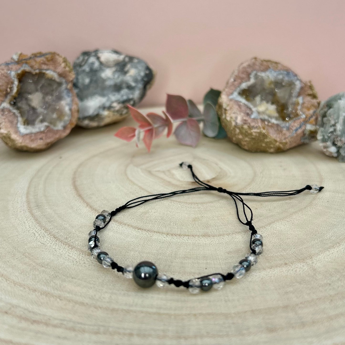 Crystal Macramé Bracelet