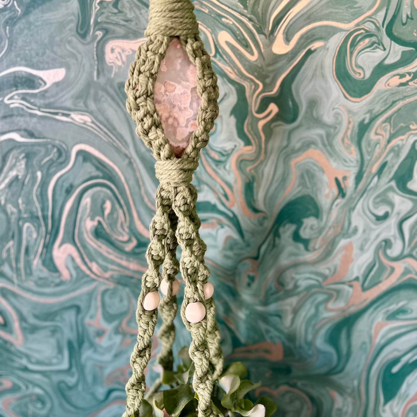 Crystal Infused Plant Hanger