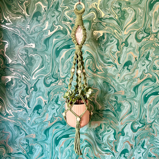 Crystal Infused Plant Hanger