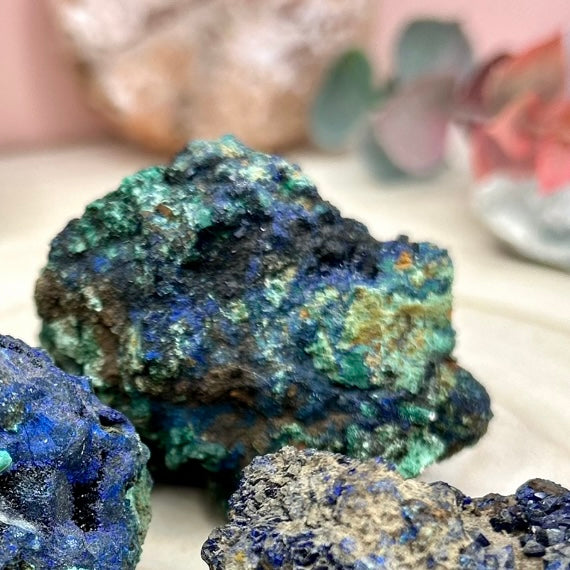 Azurite Malachite Raw Piece