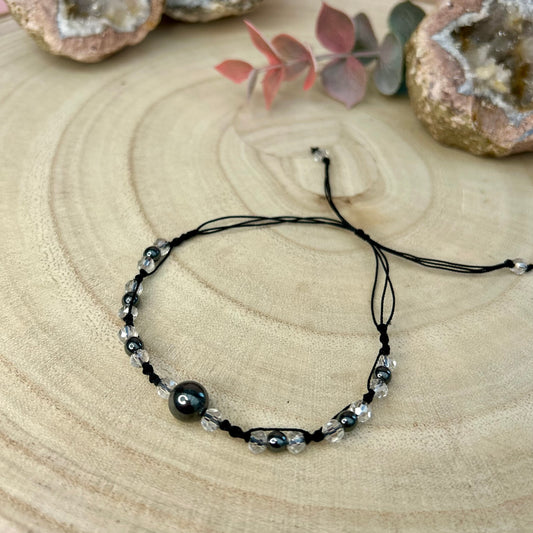 Crystal Macramé Bracelet